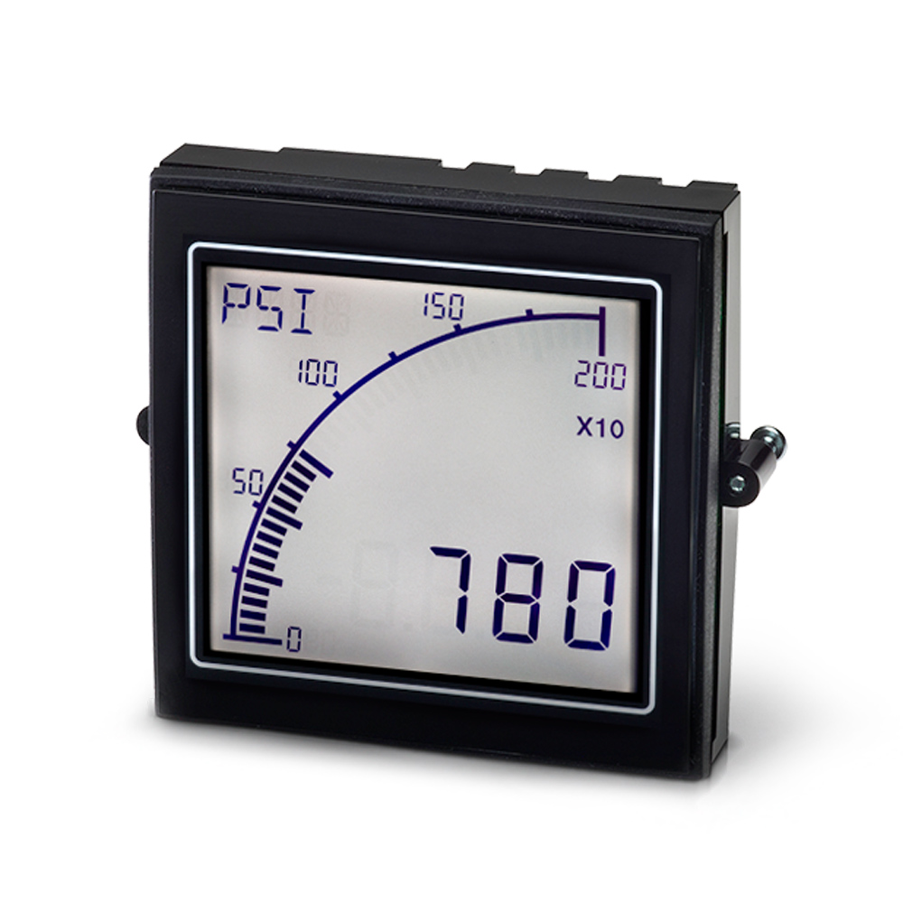 Trumeter APM LCD Digital Panel Multifunction Meter for Current, Voltage,  68 mm  x 68 mm