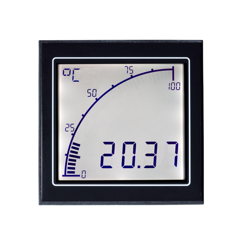 apm-temp-apo Trumeter APM LCD Multi-Function Panel Meters for Temperature,  68 mm  x 68 mm