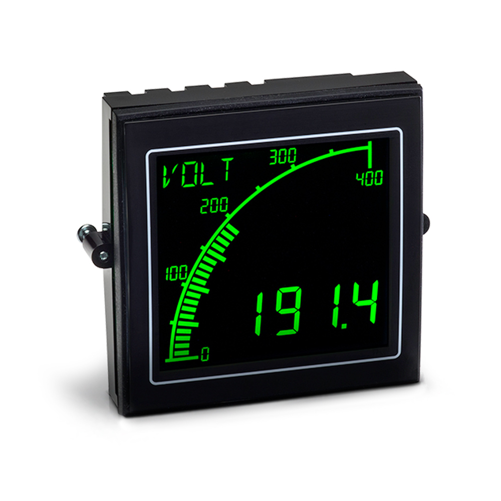Trumeter APM Series Digital Voltmeter AC/DC, LCD Display 4-Digits 1 %, 68 mm, 68 mm
