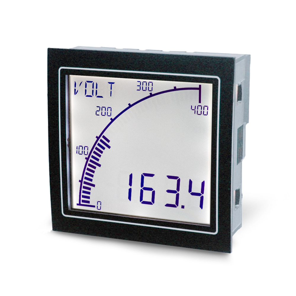 Trumeter APM Series Digital Voltmeter AC/DC, LCD Display 4-Digits 1 %, 68 mm, 68 mm