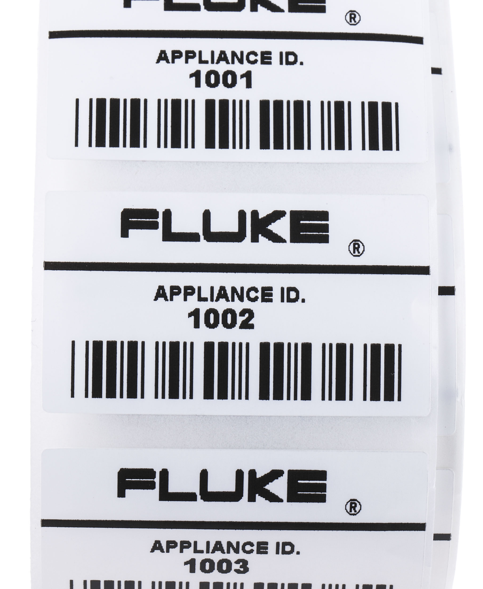 app2000 Fluke Label PAT Testing Label, For Use With 6000 Series