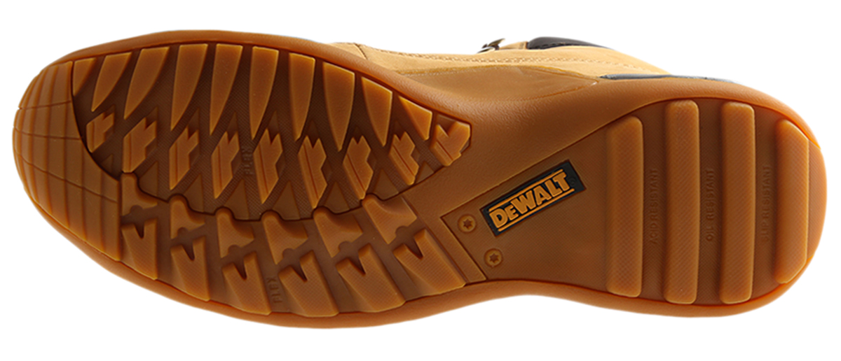 apprentice-size-10 DeWALT Apprentice Honey Steel Toe Capped Men's Safety Boots 10, EU 44 EN 345 SB, EN ISO 20345:2011