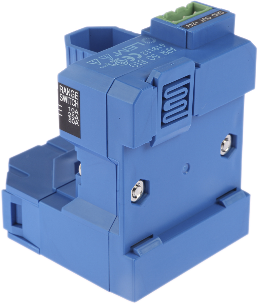 apr-50-b10 LEM APR-B10 Series Current Transformer 50 A 24V dc 18 mm Bore