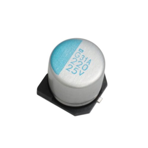 CHEMI-CON 39 μF Surface Mount Polymer Capacitor, 25V
