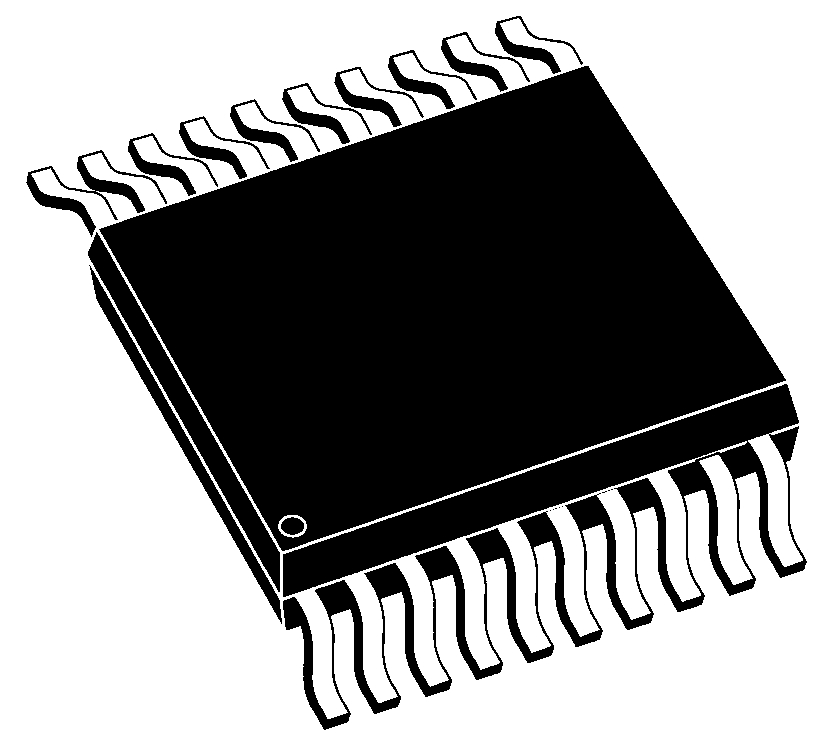 Microchip Resistive Touch Screen Controller, 10 bit SPI Touch Screen Controller 8 Wire, 20-Pin SSOP