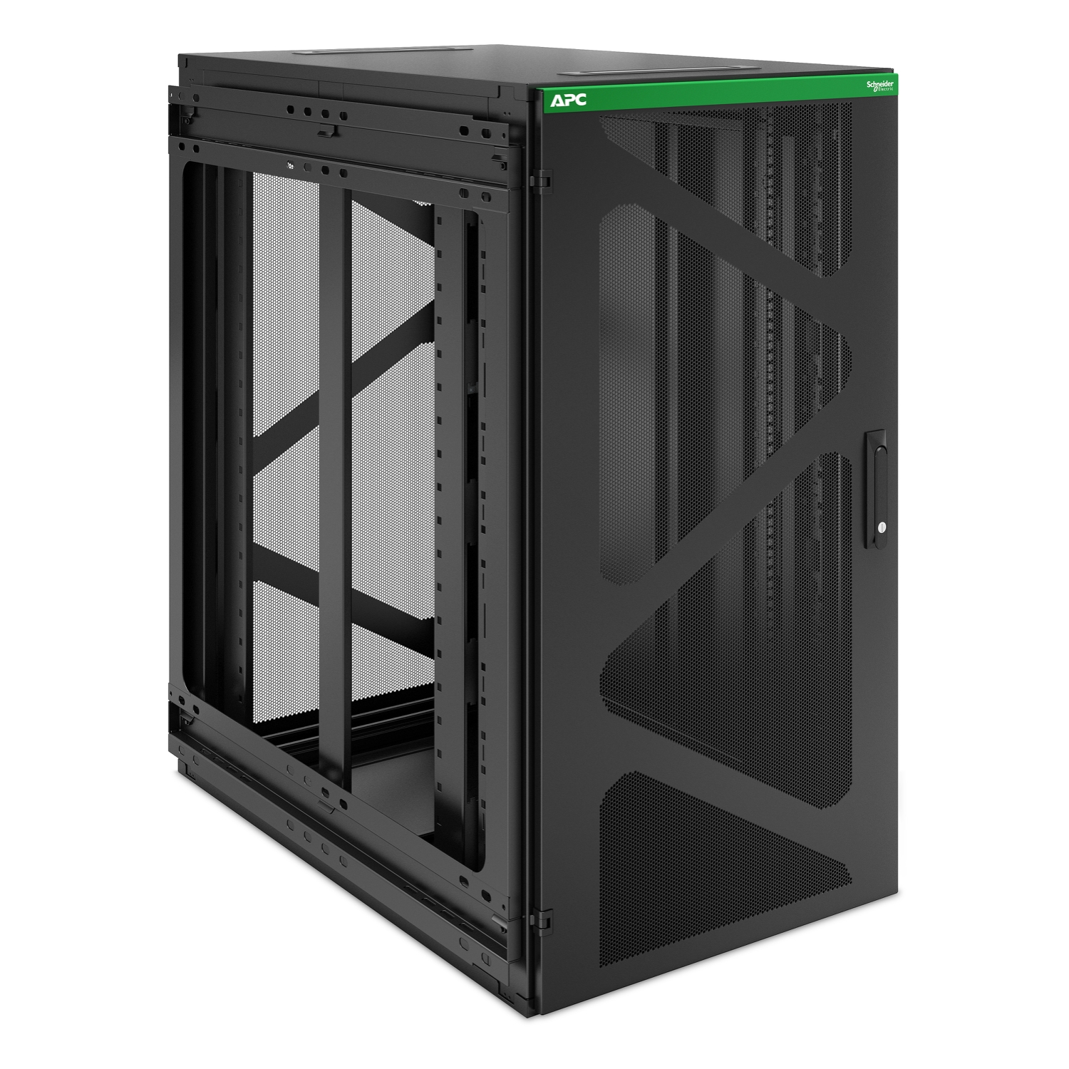 ar124sm APC Rack Shield Rack for Use with Cabinet, 24 U