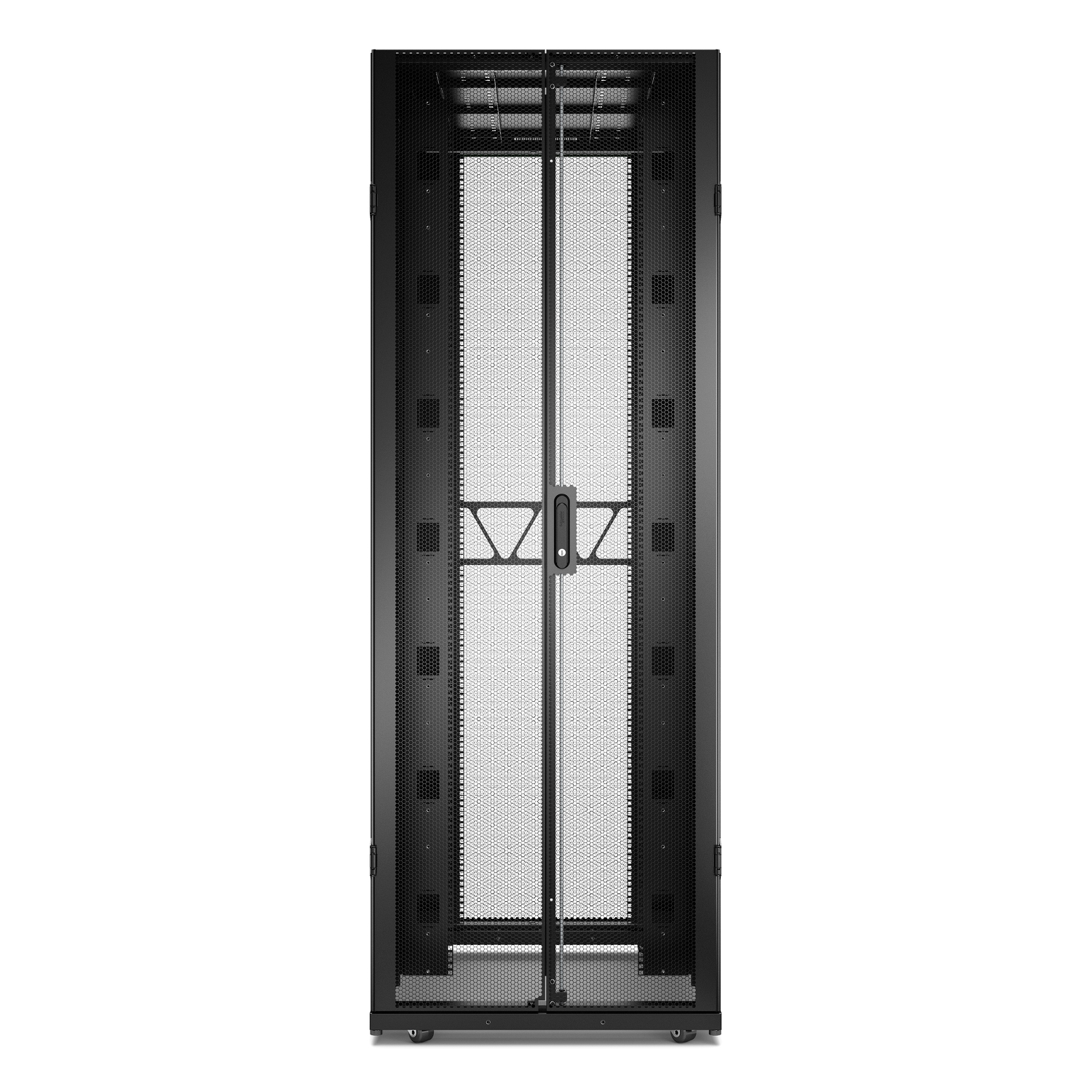 ar3387b2 APC NetShelter SX Series Black 48 U Steel Enclosure , with 4 Post Frame, 1200 mm, 2258 mm Height 800 mm