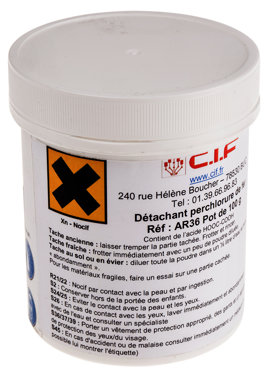 CIF AR36 Ferric Chloride Ferric chloride stain remover for Stain Removing