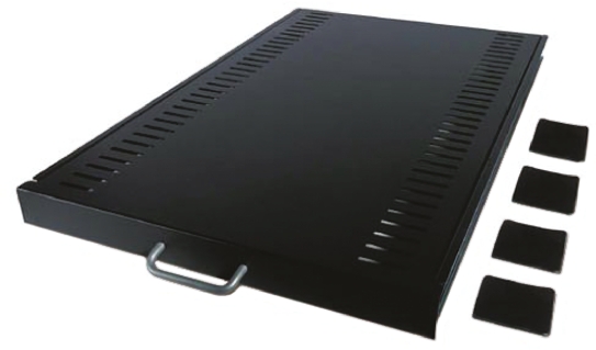 APC Black Tray, 1 U, 445mm x 721 mm x 101.6 mm x 71.12 mm