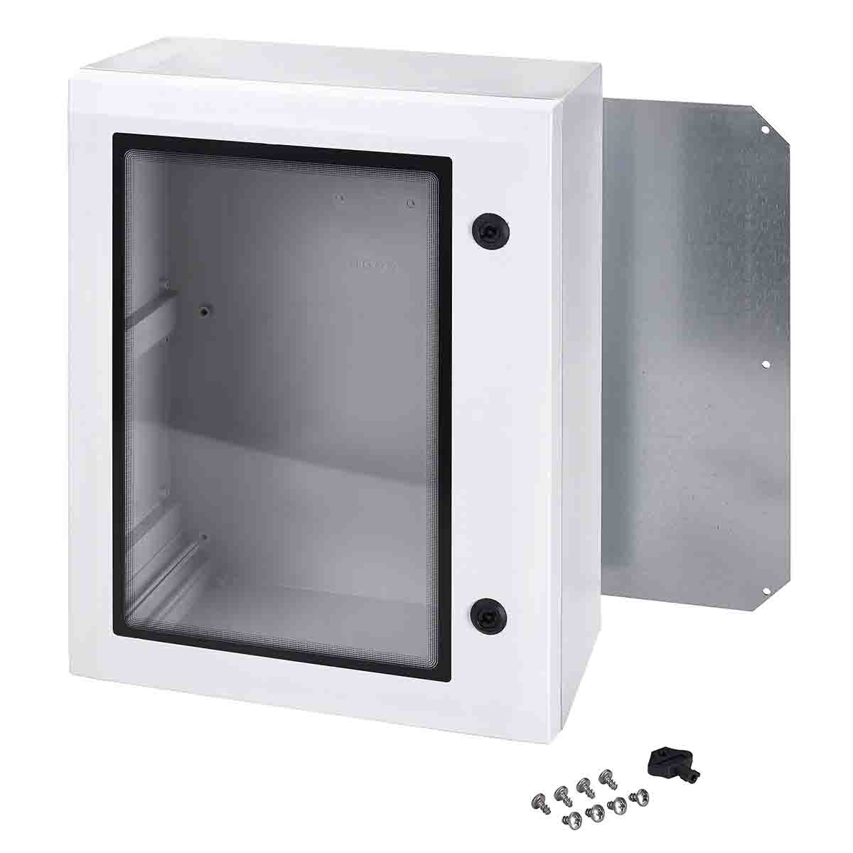 Fibox ARCA Series Polycarbonate Wall Box, IP65 Transparent Door, 162.5 mm x 300 mm x 487 mm
