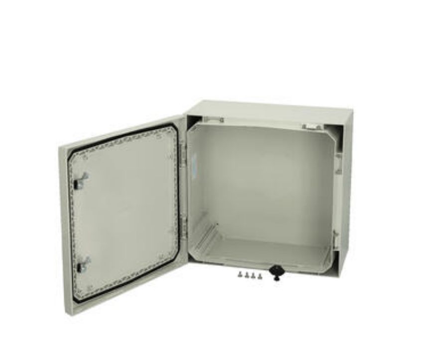 arca-404021-no-mp Fibox ARCA 404021 No MP Series Polycarbonate Wall Box, IP66, 400 mm x 400 mm x 210 mm