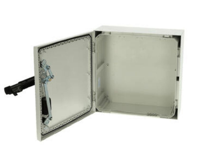 Fibox ARCA 505021S Series Polycarbonate Wall Box, IP66, 500 mm x 500 mm x 210 mm