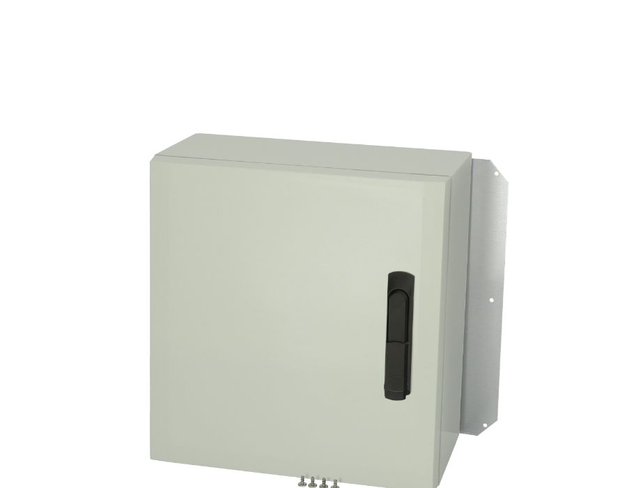Fibox ARCA 505021S Series Polycarbonate Wall Box, IP66, 500 mm x 500 mm x 210 mm