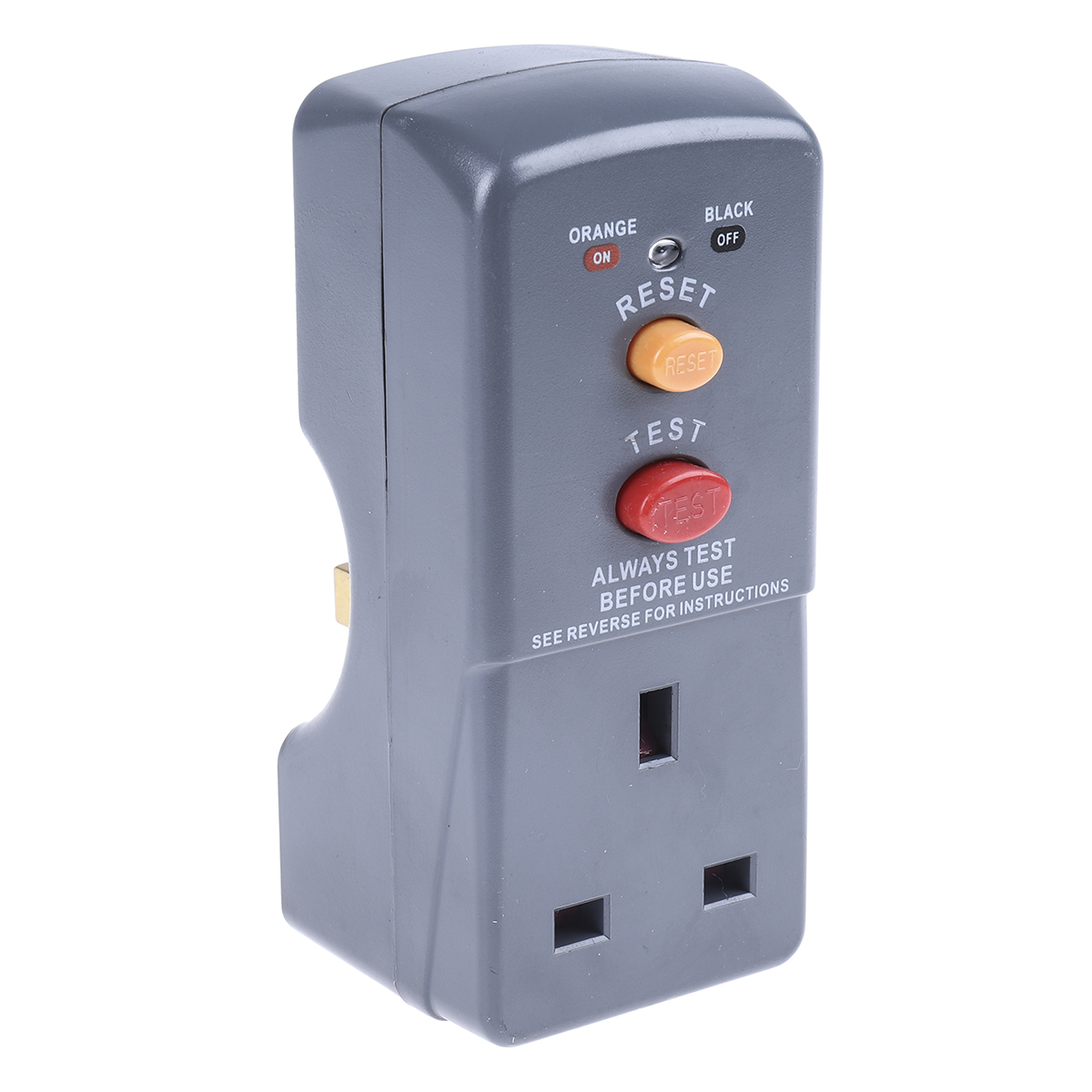 Masterplug RCD Plug Adapter, 13A 2 Pole,240V ac