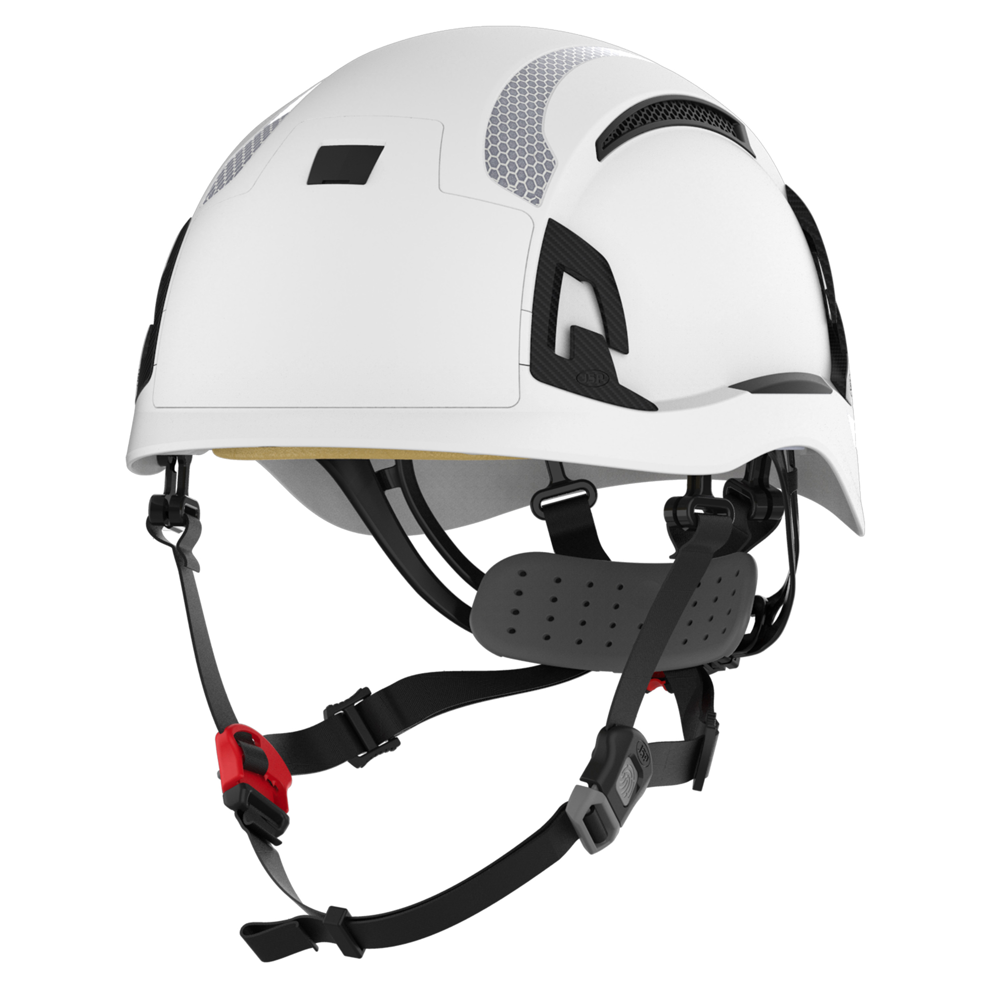 JSP EVO ALTA White Hard Hat Chin Strap Included Ventilated