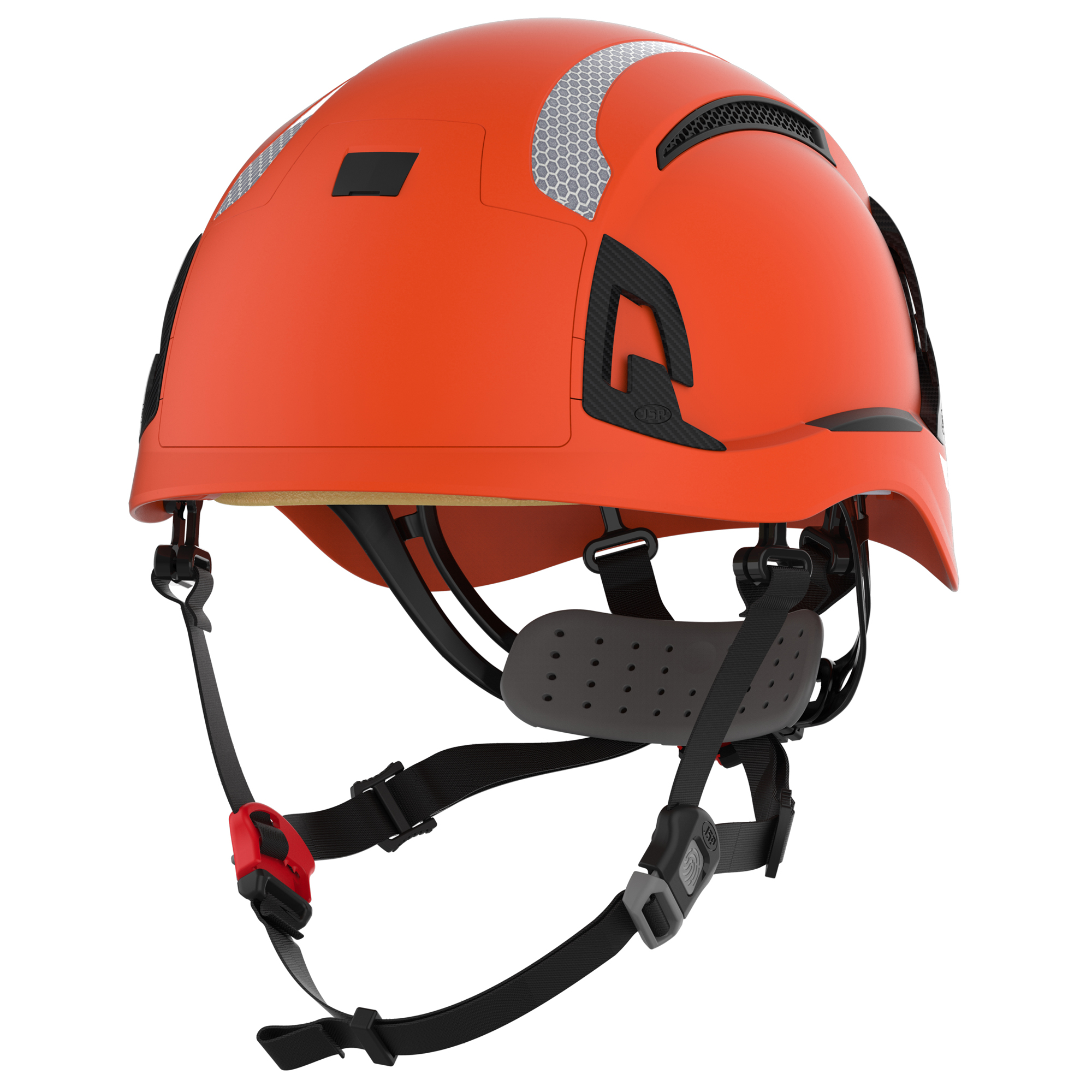 JSP EVO ALTA Orange Hard Hat Chin Strap Included Ventilated