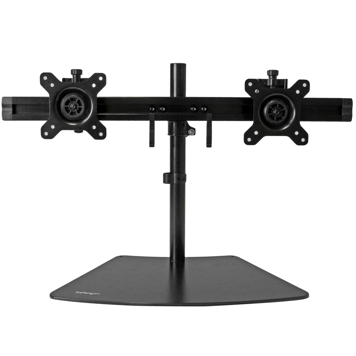 StarTech.com ARMBARDUO Black Monitor Arm, Desktop