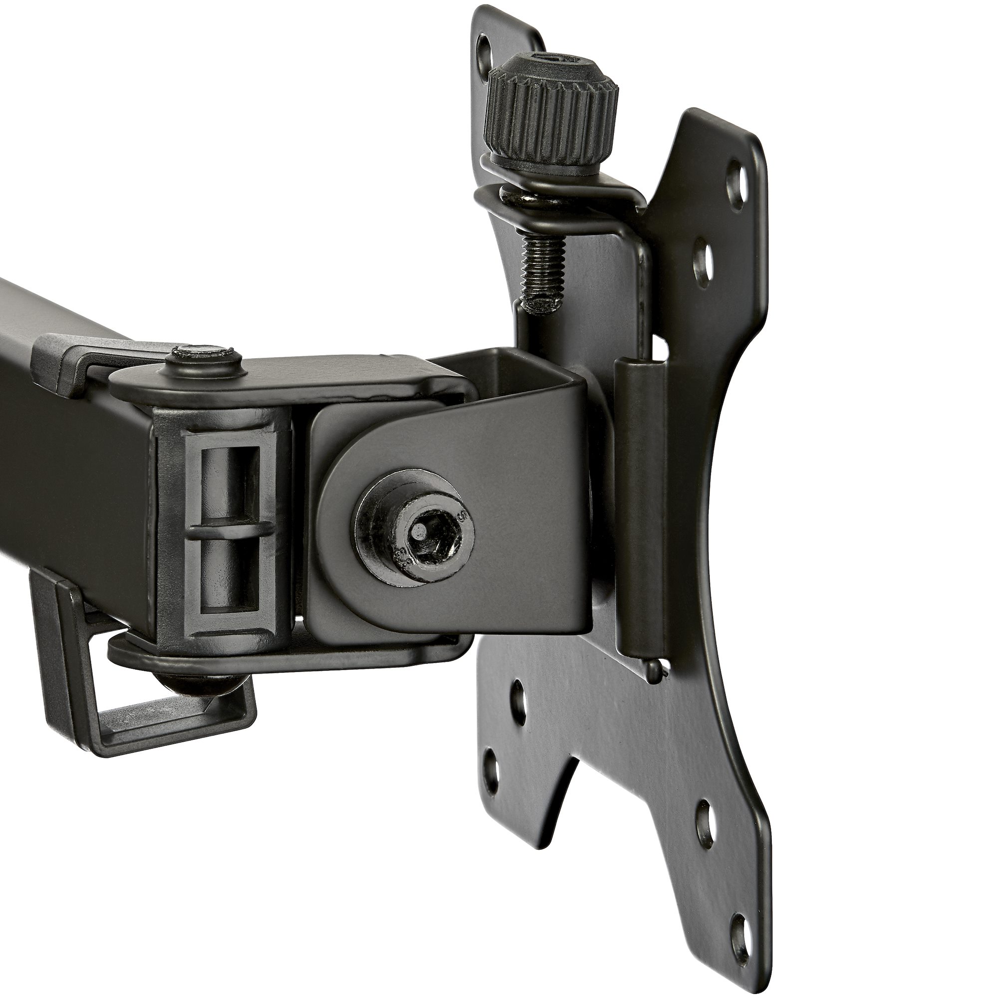 armdual2 StarTech.com ARMDUAL2 Black Monitor Arm, Desk Mount