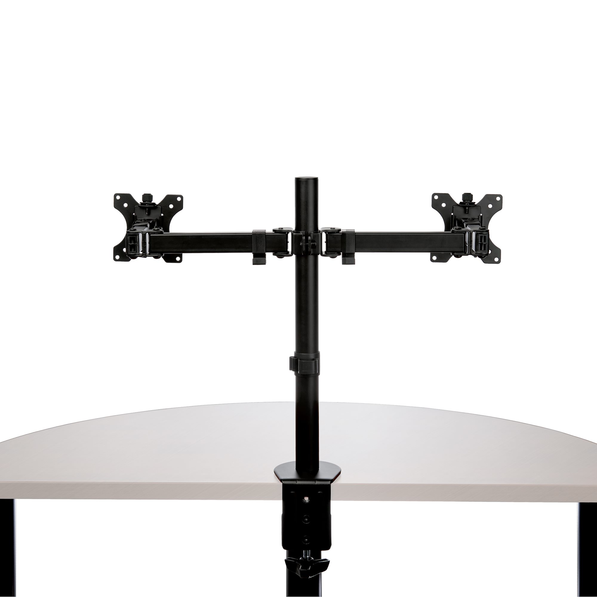 armdual2 StarTech.com ARMDUAL2 Black Monitor Arm, Desk Mount