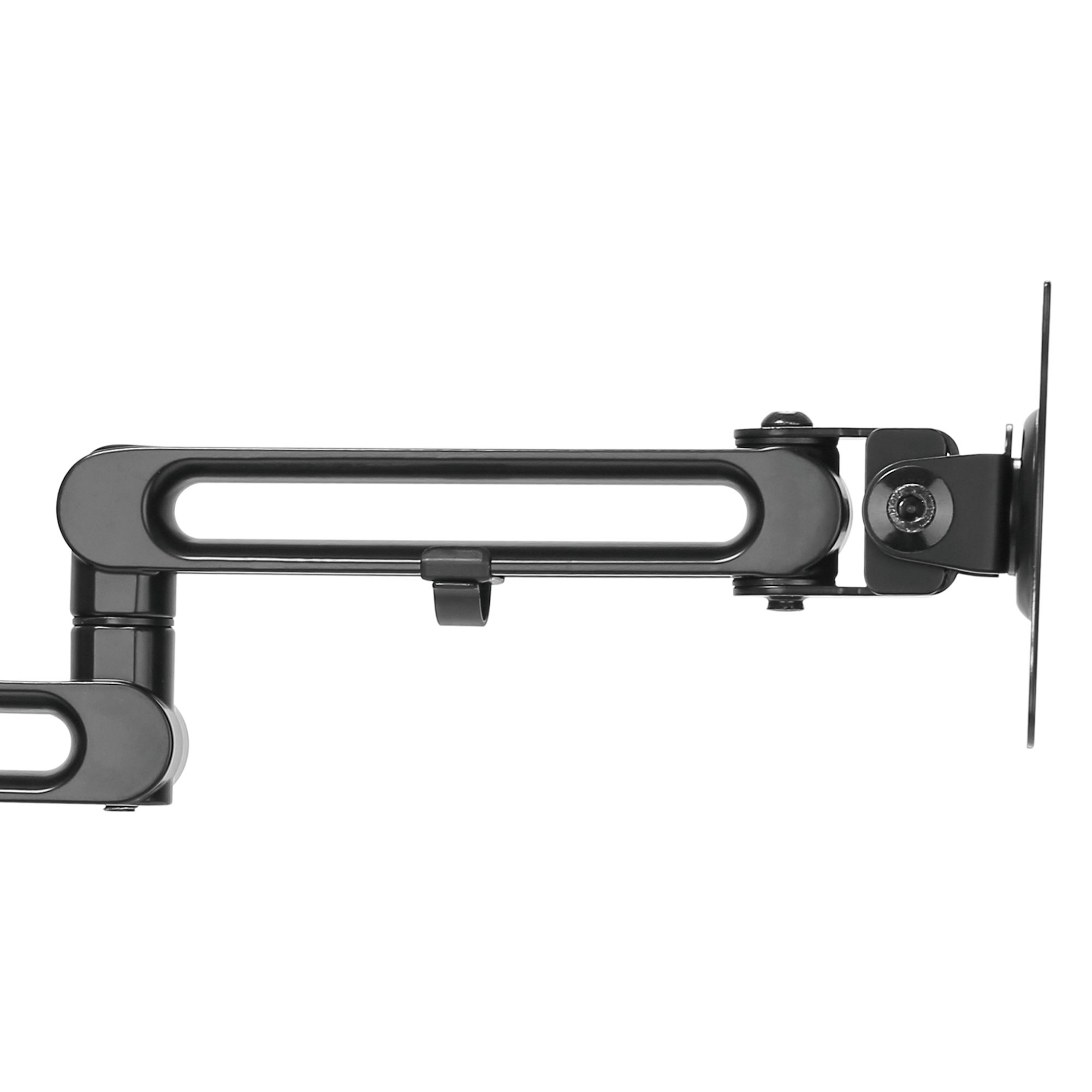 armdual3 StarTech.com ARMDUAL3 Black Dual Monitor Arm, Desk Mount