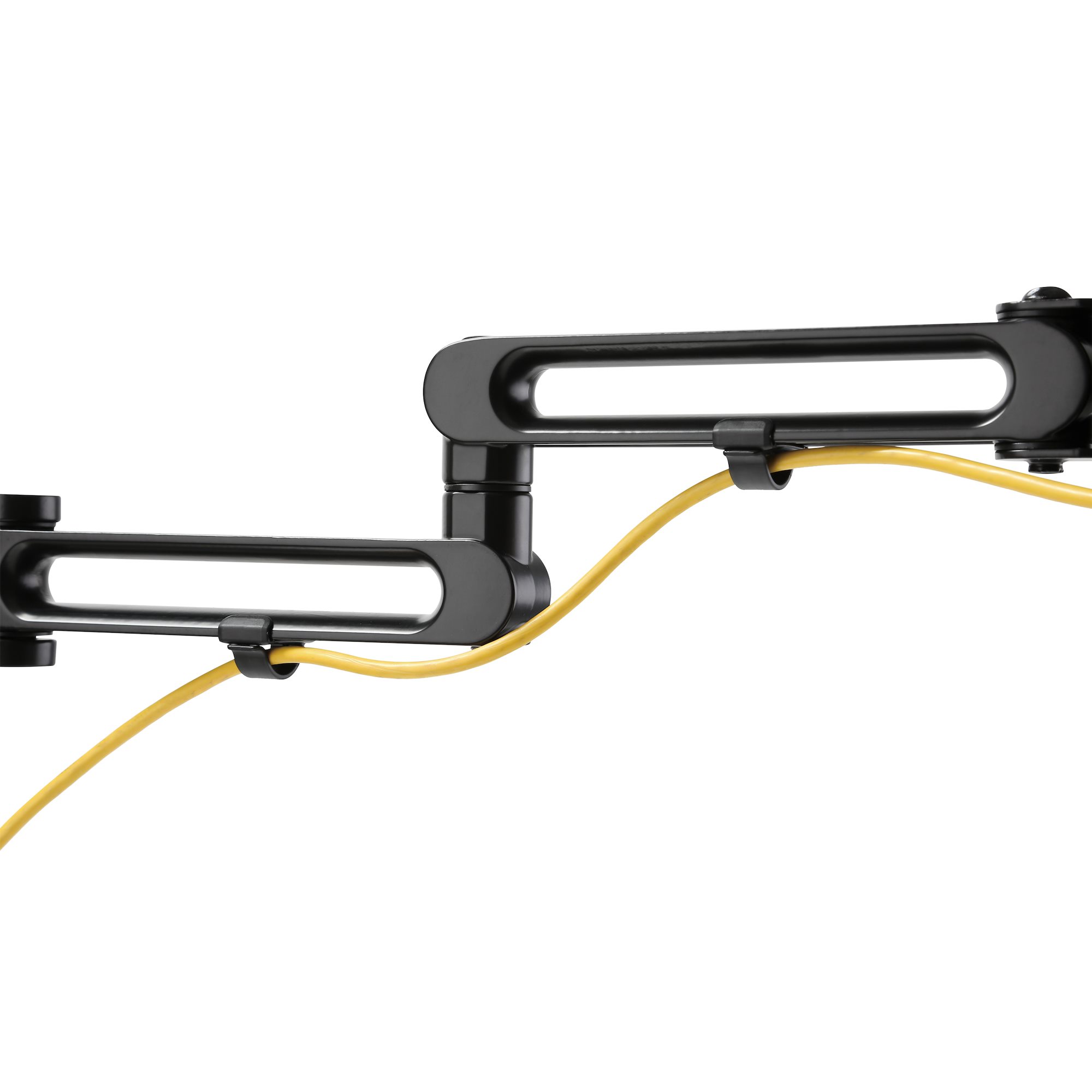 armdual3 StarTech.com ARMDUAL3 Black Dual Monitor Arm, Desk Mount