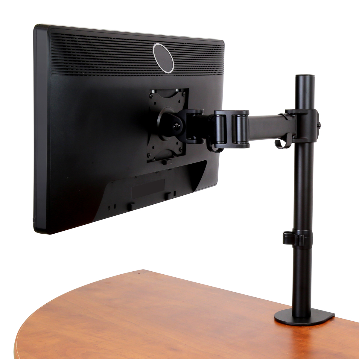 armpivotb StarTech.com ARMPIVOTB Black Monitor Arm, Desk Mount