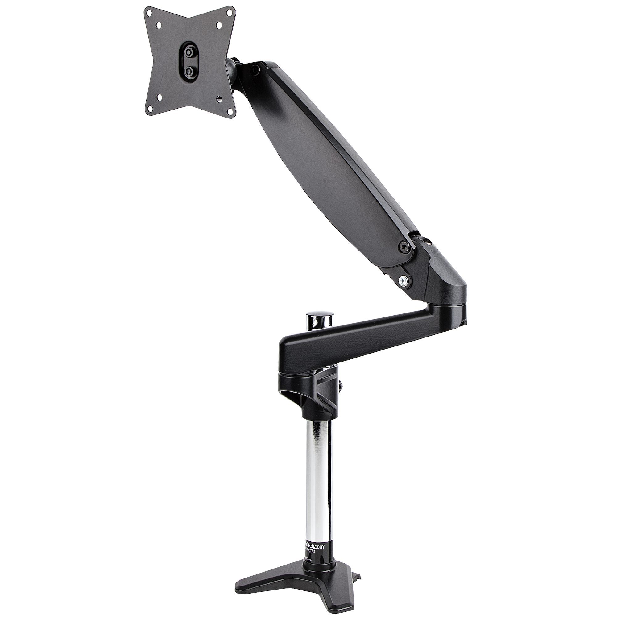 StarTech.com ARMPIVOTE2 Black Monitor Arm, Desk Mount