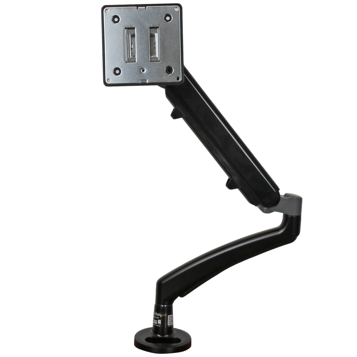 StarTech.com ARMSLIM Black Monitor Arm, Desk Mount