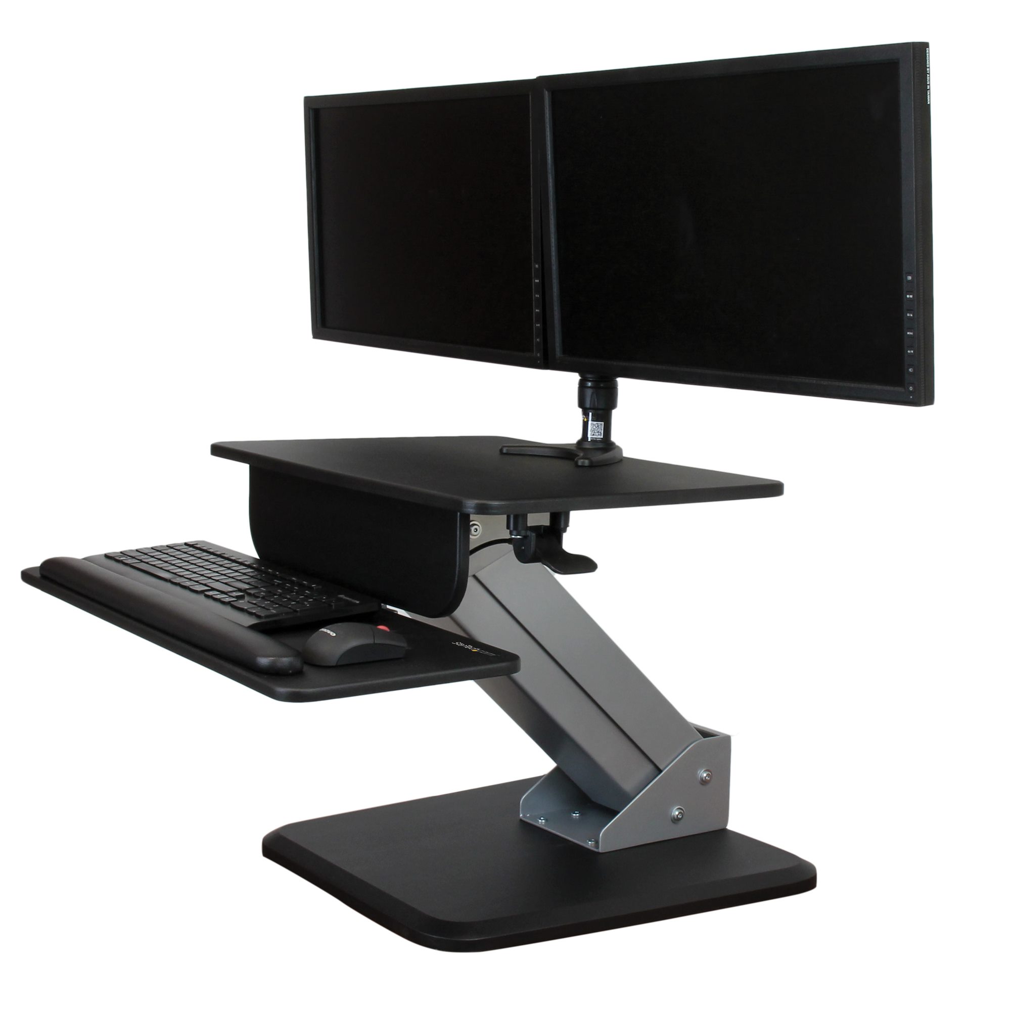 armsts StarTech.com PC Stand Sit-Stand Desk Converter, Max 30 in Monitor, 1 Supported Display(s)