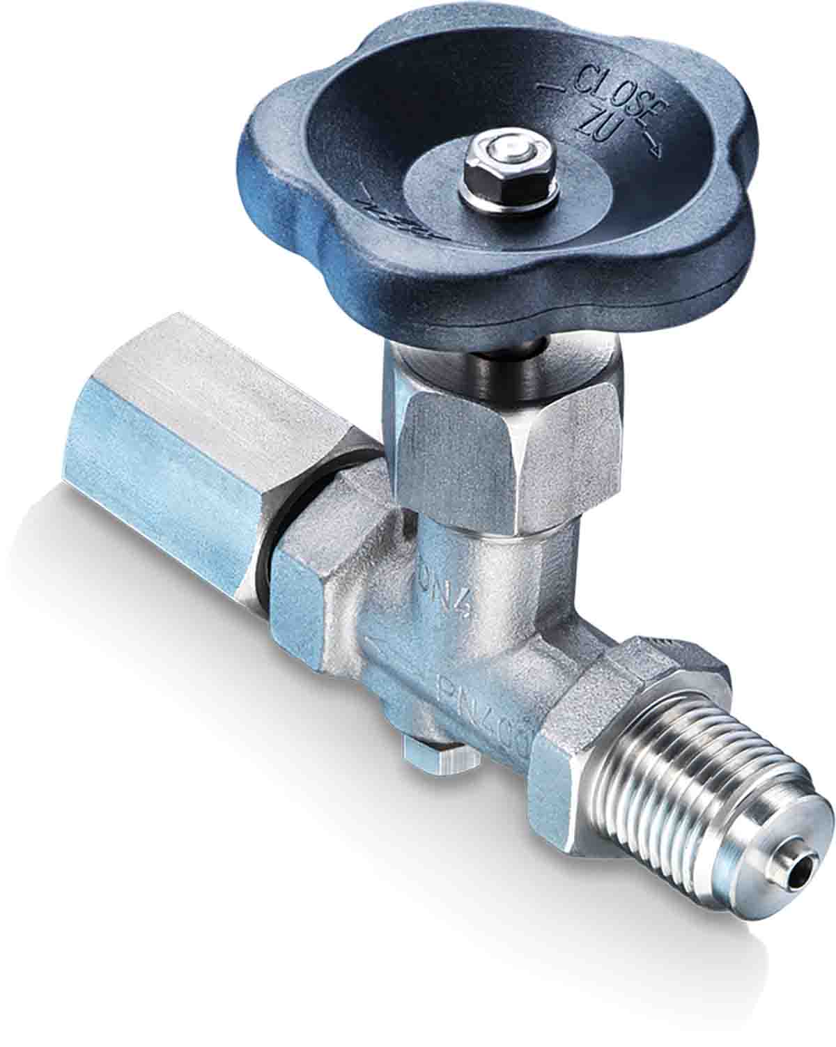 Bourdon Pressure Gauge Cock Threaded Threaded