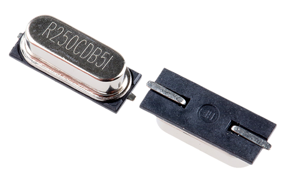 RALTRON, 70MHz Crystal, ±50 ppm, 2-Pin HC-49 AS-25.000-18-SMD