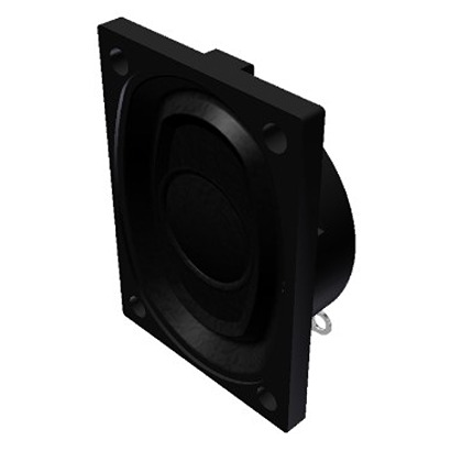 PUI Audio 3 W Miniature Speaker 11.7 mm, 28.5mm