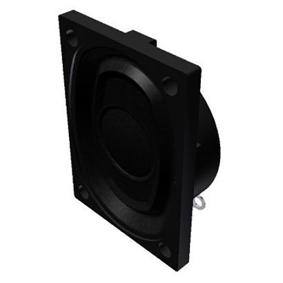 PUI Audio 4 Ω 3 W Miniature Speaker 9.5 mm, 28.5mm