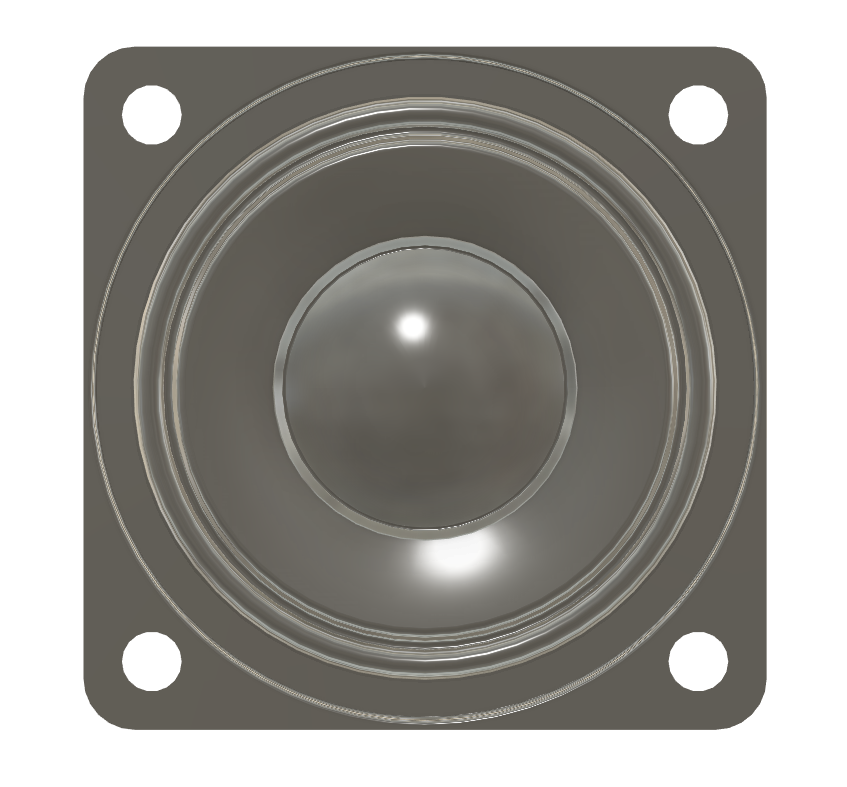 PUI Audio 8 Ω 0.5 W Miniature Speaker 34 mm Dia. 11.5 mm, 40mm