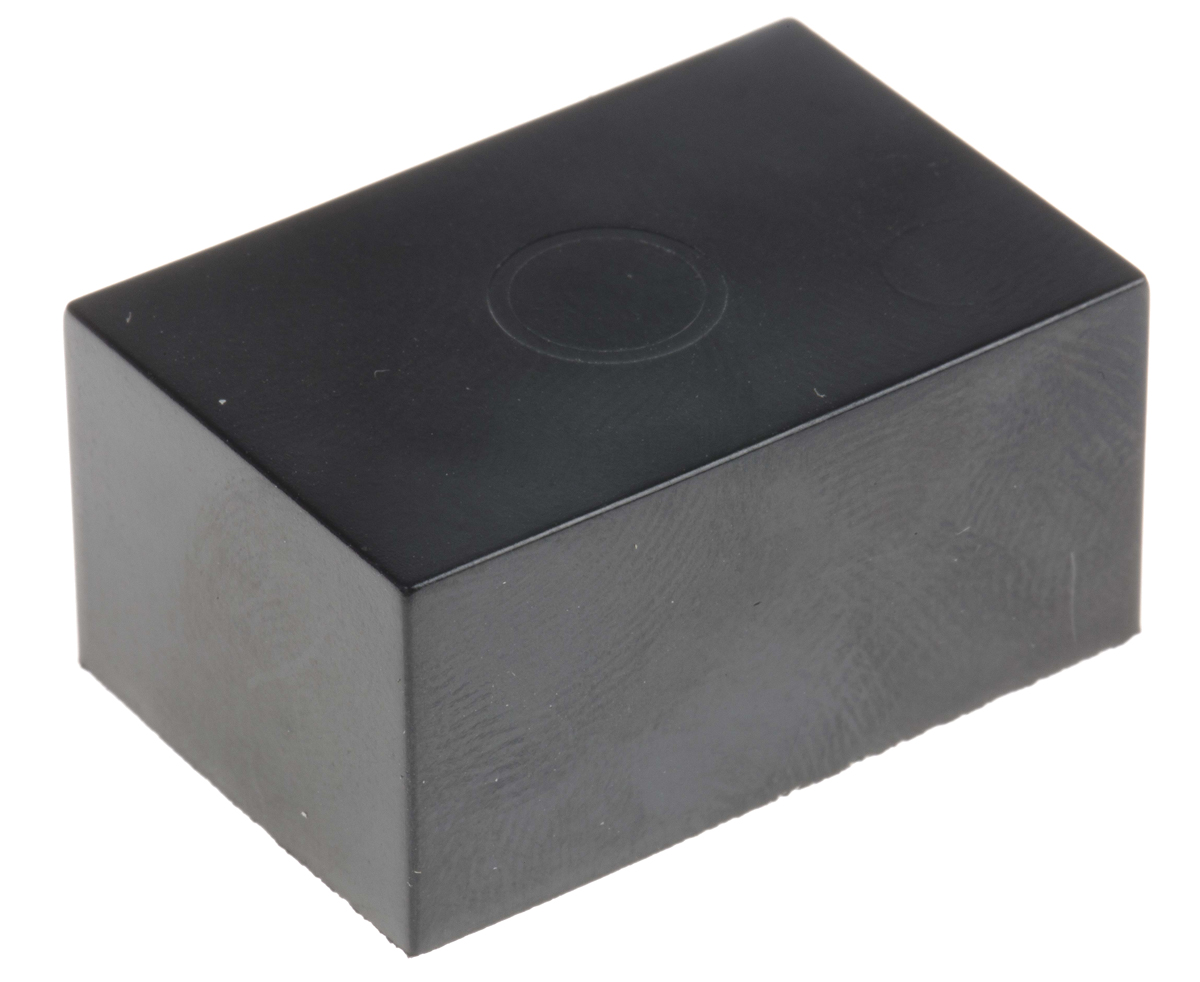 OKW Black Thermoplastic Potting Box Lid, 30 mm 15 mm, 20 mm