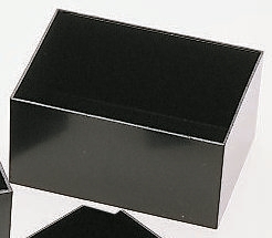 OKW Black Thermoplastic Potting Box Lid, 45 mm 25 mm, 30 mm
