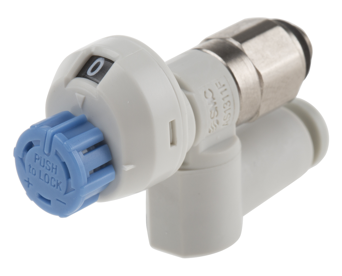 SMC AS Series, Panel Flow Controller, 90 L/min, 4 mm Pipe