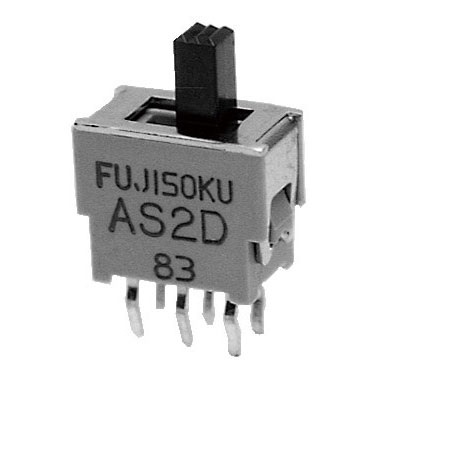 Nidec Components PCB Slide Switch SPDT On-Off-On 0.4 VA