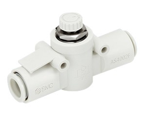 SMC AS Series, Bracket Flow Controller, 4.6 SCFM, 4 mm Pipe