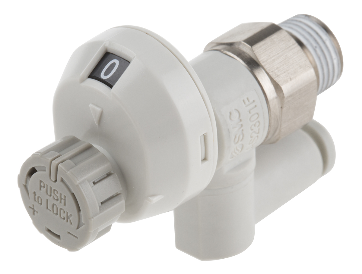 SMC AS Series, Panel Flow Controller, 180 L/min, 4 mm Pipe