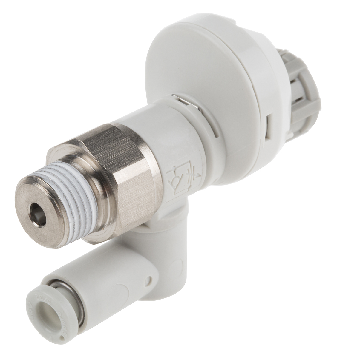as2301fs1-01-04s SMC AS Series, Panel Flow Controller, 180 L/min, 4 mm Pipe