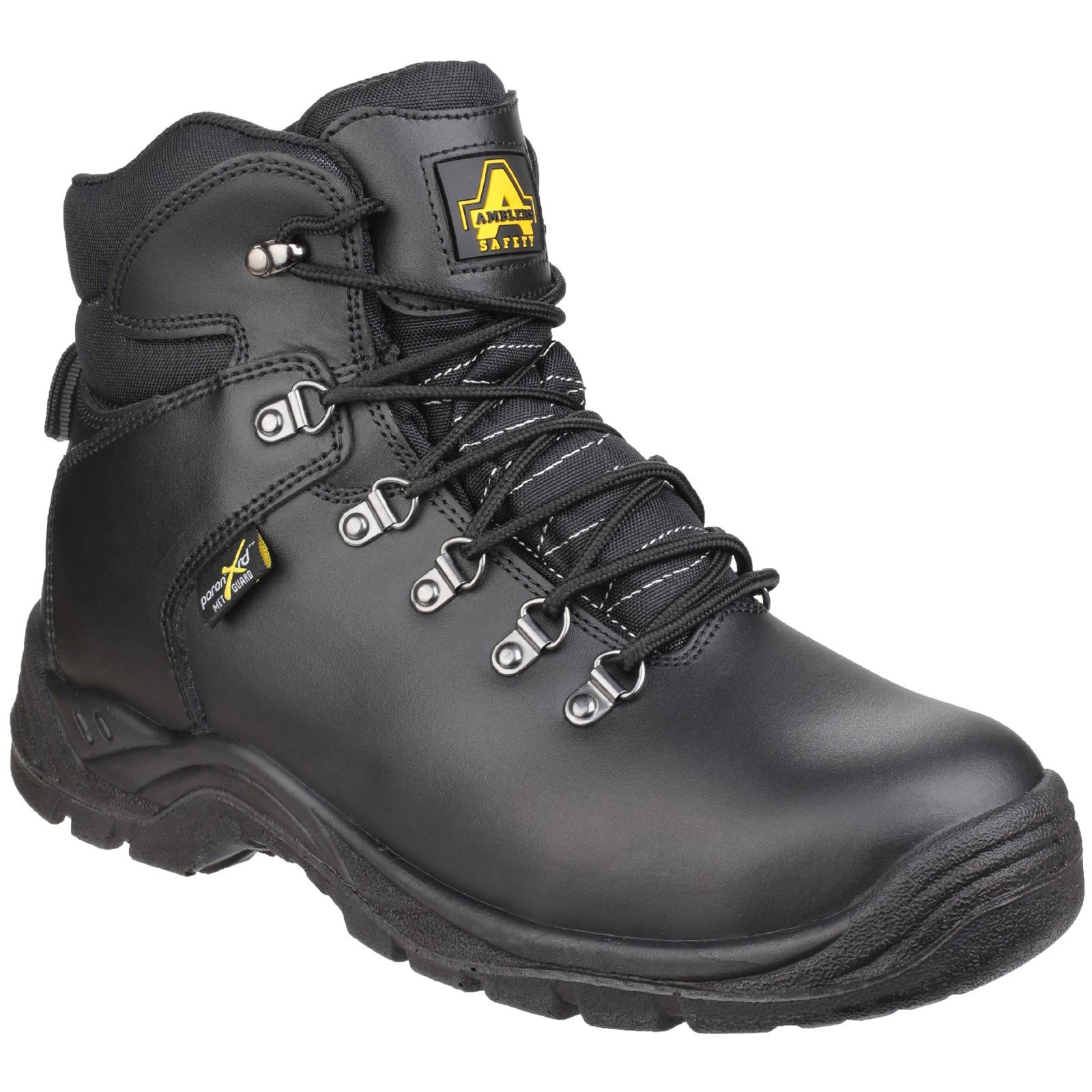 Amblers AS335 Black Steel Toe Capped Men's Safety Boots 7, EU 41 ANSI/ESD S20.20:2021