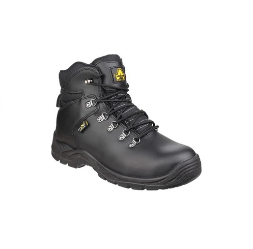 Amblers AS335 Black Steel Toe Capped Men's Safety Boots 9, EU 43 ANSI/ESD S20.20:2021