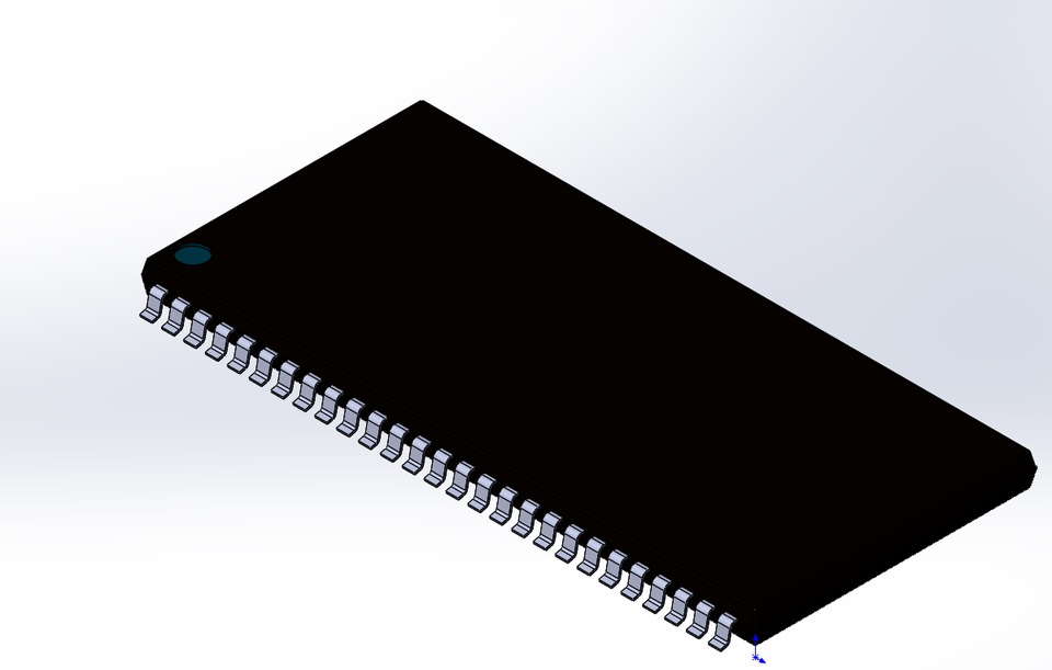 Alliance Memory SDRAM 128 MB Surface, 54-Pin 16 bit TSOP