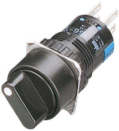 Idec Selector Switch - (DPDT) Illuminated 2 Positions