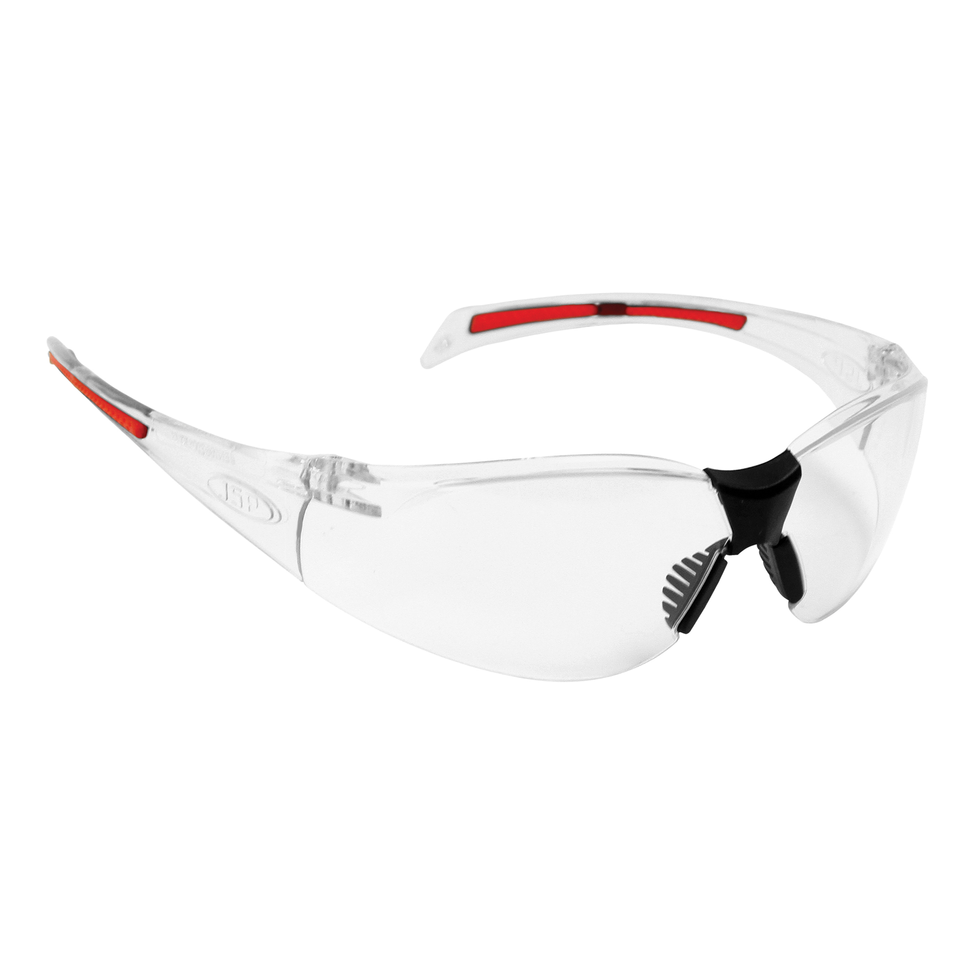 JSP Stealth Safety Spectacles, UV Protection, Anti-Mist, Scratch Resistant, Clear Polycarbonate Lens