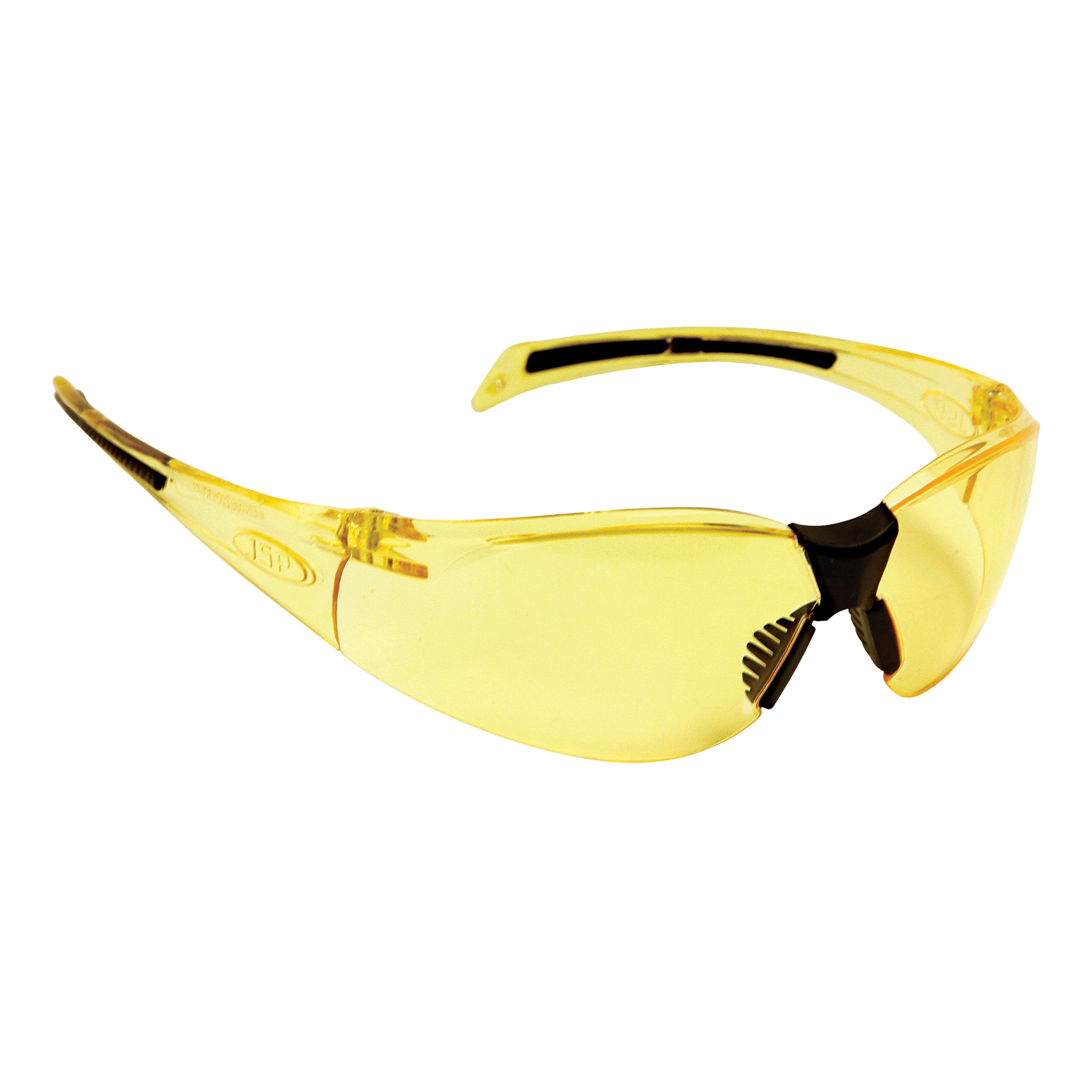 JSP Stealth Safety Spectacles, UV Protection, Scratch Resistant, Amber Polycarbonate Lens