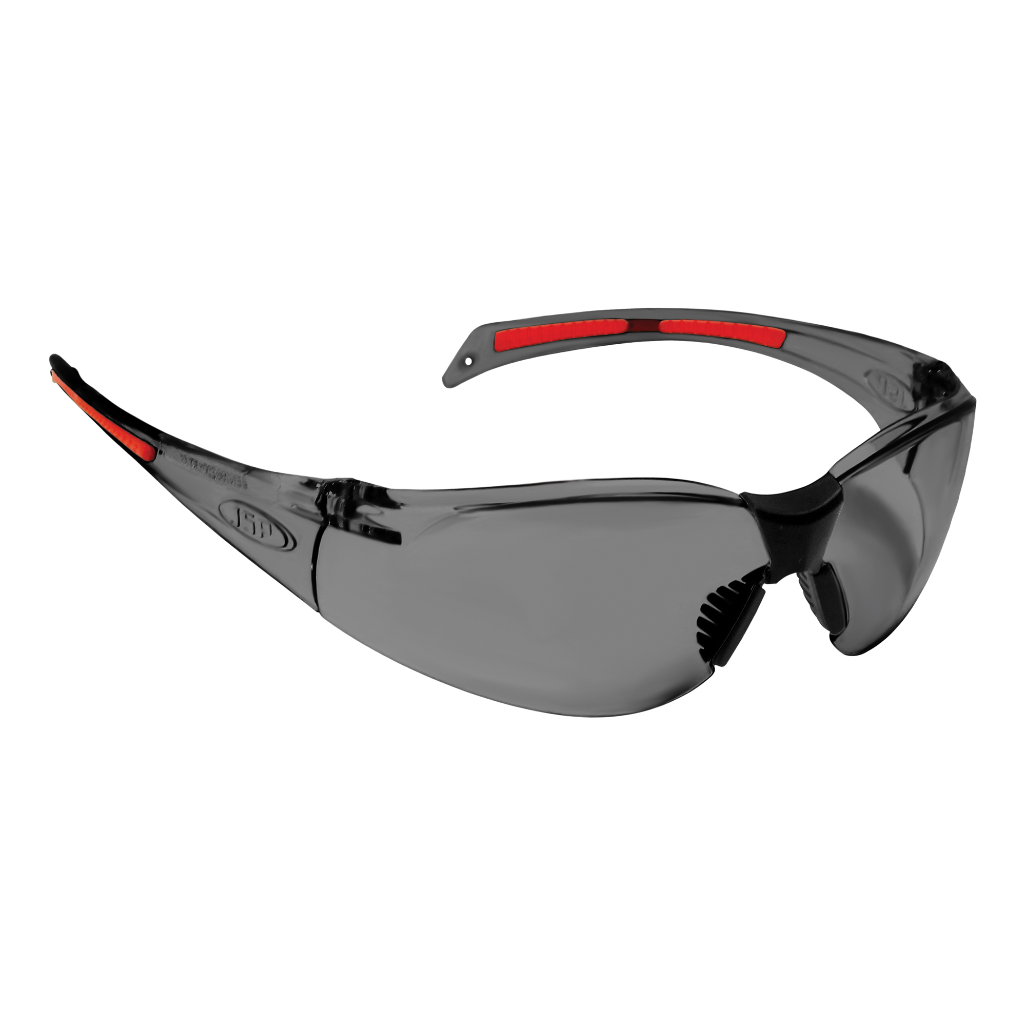 JSP Stealth Safety Spectacles, Scratch Resistant, Smoked Polycarbonate Lens