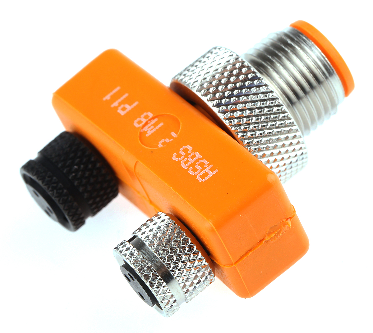 asbs2-m8 Lumberg Automation T Circular Connector Adapter 3 M12 Male 3 M8 Female
