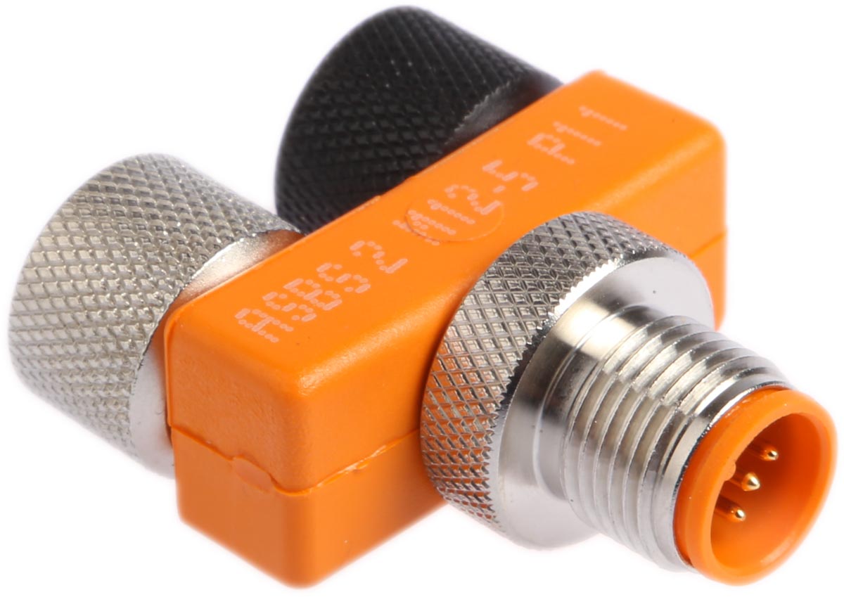 Lumberg Automation T Circular Connector Adapter 5 M12 Male 5 M12 Male